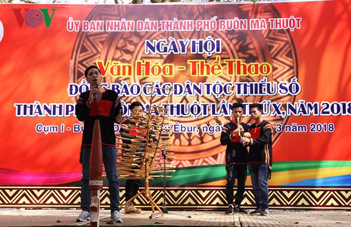 Buôn Ma Thuột khai mạc ngày hội văn hóa thể thao các dân tộc thiểu số